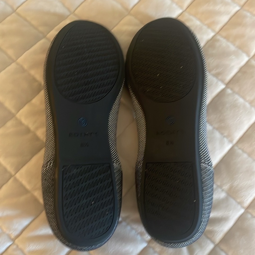 Navy With White Houndstooth Pattern Rothy Flats. - image 2